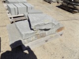 (3) Tumbled Nusery Steps, 6'' x 16'' x 5', 4' & 2' - Sold by the Pallet