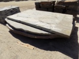 Natural Cleft Cutting Slabs, Full Color, (2) 4'' x 5' x 8', (1) 4'' x 5' x