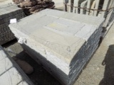 Tumbled Pavers, 2'' x Assorted Sizes, 120 SF, Sold By SF, (120 x Bid)