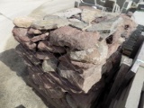 Pallet of Old Moss Fieldstone/Colonial, Sold By Pallet