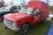 1999 Chevrolet 3500 SRW Enclosed Service Body Truck, 2WD, V8 Gas Eng, Auto