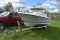 1983 Bayliner Mar 21' Boat, Vin #: BL2A81FD1183; On 1991 Homemade Trailer,