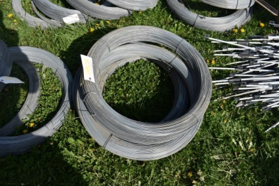 (4) Rolls of High Tensile Fence  (5780)