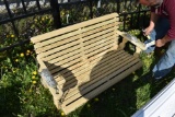 4' Pressure Treated Porch Swing  (7752)