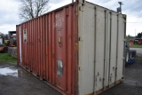 20' Steel Storage/Shipping Container  (5840)