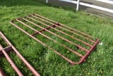 (2) 10'L x 50''H Red 2'' HD Gates  (2 x Bid Price)  (5960)