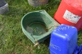 (4) Green Feed Pails  (4x Bid Price) (5969)