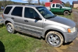 2001 Ford Escape XLT Front Wheel Drive, Leather, Sun Roof, 155,102 Miles, V