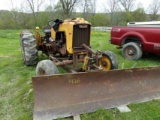 1964 Minneapolis Moline Jet Star 2 Tractor w/102'' Front Blade & Chains, 3p