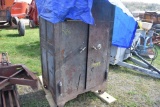 Large Antique Safe - Nice Interior - Combo / KEYS IN OFFICE  (7289)