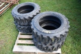 Set of (4) New 10-16.5 SSL Tires, (4x Bid Price) (5852)