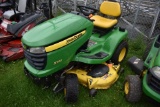 JD X320 Garden Tractor w/ 48'' Deck, Hydro, S/N 227122, 214 Hours (CT) (717