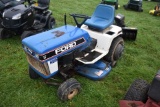 Ford YT16 42'' Mower with Rear Wheel Weights & Snow Blower (7009)