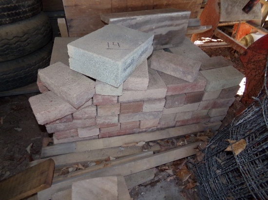 Partial Pallet of Bricks & Blocks