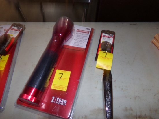 New Craftsman LED Flashlight, and New Craftsman 3/8 Drive Ratchet