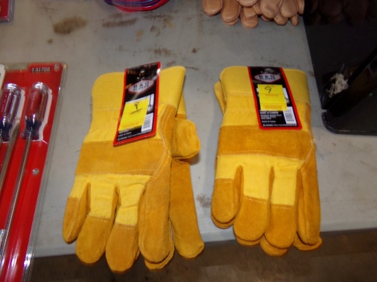 (2) Pairs New B&G Cold Weather Work Gloves, (2x Bid Price)