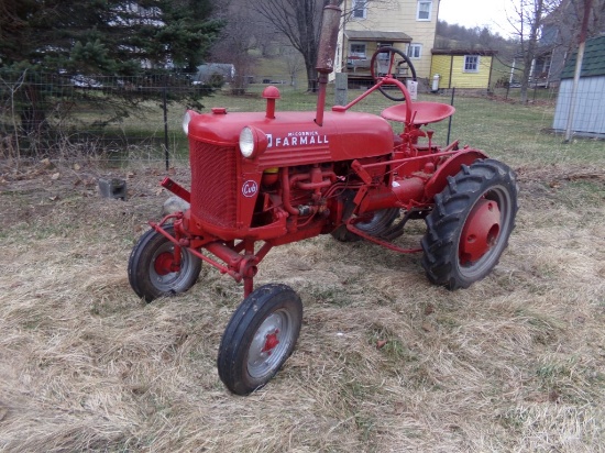 IH McCormick Farmall Cub, w/Sgl Bottom Plow, Wide Front, PTO, Hydraulics, S