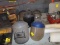 (4) Face Shields and Old Welding Helmet