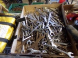 Box with Large Quantity of Combination Wrenches