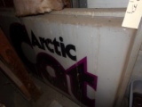 5' x 3' Two Sided Light Up Arctic Cat Sign