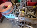 (2) Crates and a Box (Cable, Turnbuckles, Screw in Ground Tie Downs)