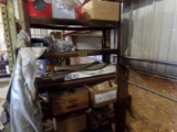 7 Tier Metal Storage Shelf isc Prts.  Some will be going w/ Equipment in Au