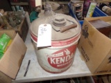Nice Old Kendall Motor Oil Metal Gas Can