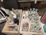 (2) Wooden Boxes Full of Antique Bottles (Boxes are Bodril Corned Beef, and