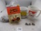 Case 2590, 1:64 Scale, NIP, (2) Agco Mugs, Bag w/ Approx (50) Deutz Allis T