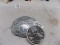 AC 1990 Pewter Holiday Ornament+Hesston Rodeo Finals Buckle- Both Sell Toge