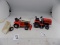 AC Lawn Tractor w/ Blade & Cart, 70's, By Ertl & Agro Allis 1920 H Lawn Tra