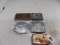 (3) Hesston Belt Buckles, old AC - Artic True Buckle, Agco Buckle, (5) Buck