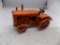 AC WFE Tractor, Cast Iron with Man, Brand Unknown, Old or Reprod, 1:16 Scal