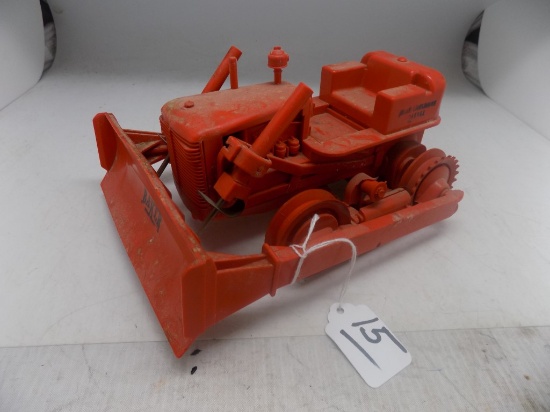 AC HD-6 Dozer, Plastic by Prod, Miniature, 1:16 Scale, Missing Tracks, Comp