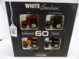''White American 60 Series'' 4 pc set w/ Cabs, All 1/64 Scale, 1990,NIB, by