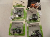 (5) New 1/64 Toys -(2) Deutz Allis 7085, 6260 2WD, 6260 4WD, MM Comfort, -A