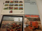 Agco 1991 Equip Framed Picture, AC Ag Machinery Book, AC Ag Catalog 1935 Re