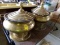 (2) Brass Food Warmers, Like Chafing Dishes