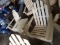 Adirondack Chair Set, (2) Chairs and a Table