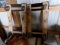 (3) 30'' x 18'' 4-Wheeled Wooden Dollies  (3 x Bid Price)