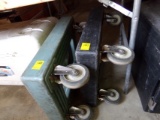 (2) Roller Dollies for Cambro Tray Holders