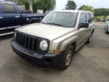 2010 Jeep Patriot, 4x4, Grey, Auto, Power Windows, 144,275 Miles, VIN# 1J4N