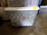 Clear Tote of Asst. Golf Balls - Huge Qty