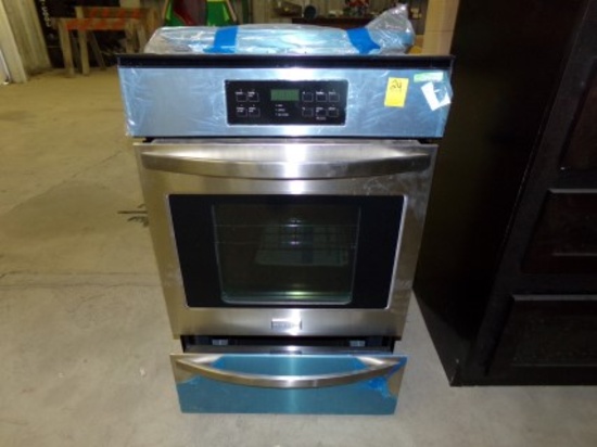 New Frigidaire SS Wall Oven, Electric, 24'' Wide x 38'' Tall, New - Never U