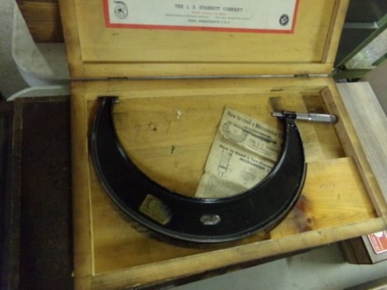 8-9'' Starrett Micrometer