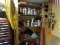 Contents of 5 Tier Shelf in Corner of Tool Room - Fluids, Hardware, Bits, E