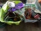 (2) Lg Totes of Misc. Items - Backpacks, Old Tools, Sealing Items, etc.