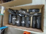 Box of Deep Well Impact Sockets