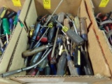 Box with Large Qty of Screw drivers