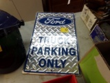 Ford Truck Parking Only Sign - New